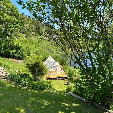 Glamping On Idyllic Lake, Paddle Boards & Rowboat Porsgrunn Exterior photo